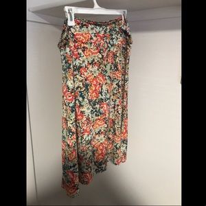 Floral 2XL LulaRoe Azure skirt